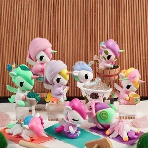 tokidoki Spa Day Unicorno Series Full Set w/Chaser